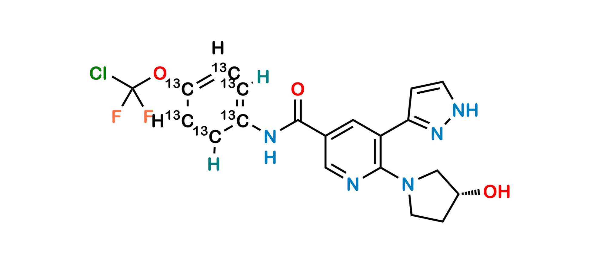 Asciminib 13C6